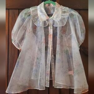 Selkie Ms.Darcy Puff Blouse Size XL